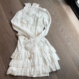 Beautiful white Zimmerman Dress for summer